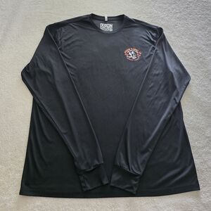 DIXXON Quality Goods UV Long Sleeve T-Shirt, Men's Size 3X, EUC - Black